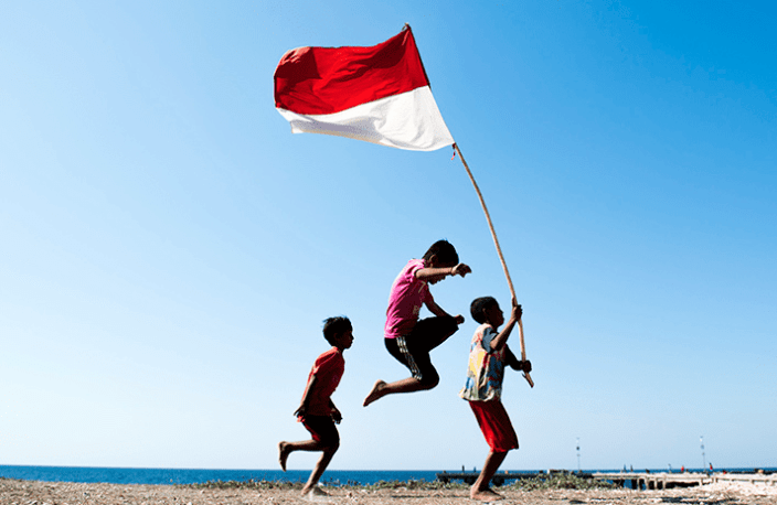 Laki, Dara dan Bendera